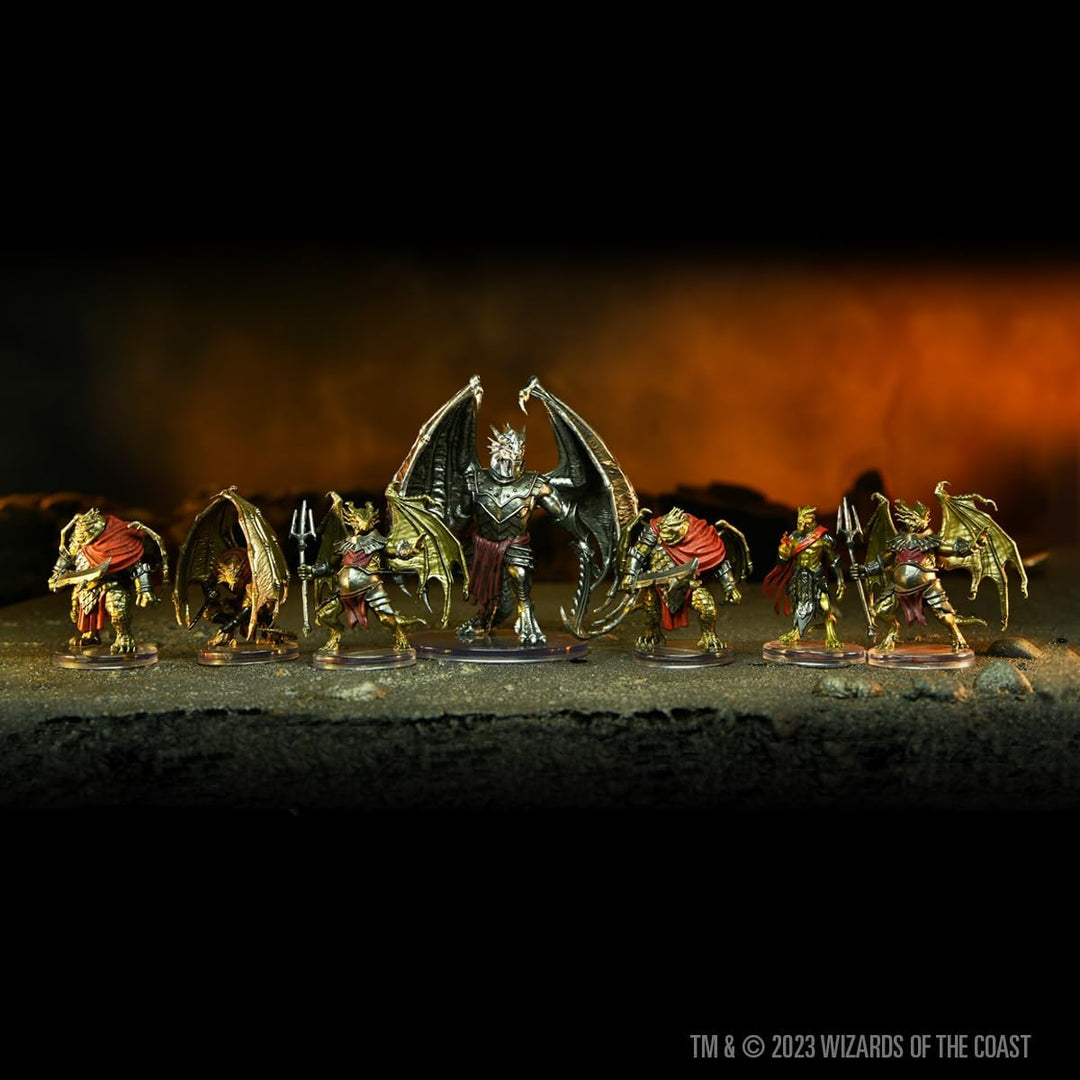 WizKids Dungeons and Dragons Icons of The Realms Drakonische Kriegsland-Miniaturen