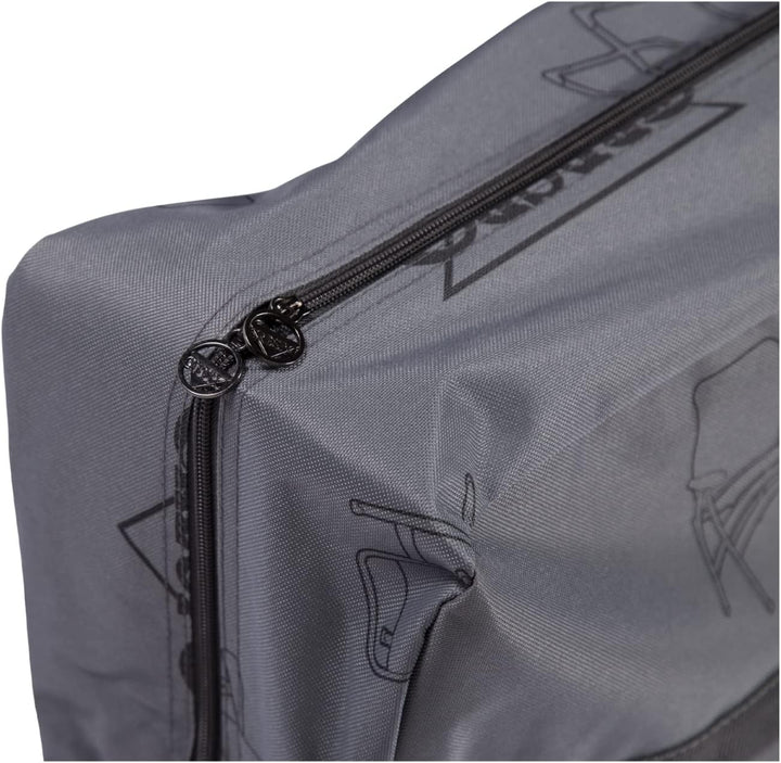 Crespo 90 – Tasche Transport Stuhl 112 x 62 x 19, Grau