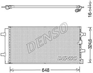 DENSO DCN02044 Kondensator, Klimaanlage Kondensator Klimaanlage, Kondensator, Klimakühler