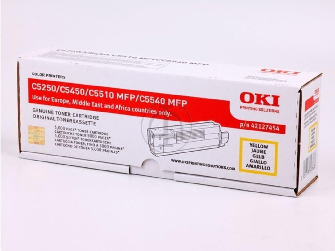 OKI C 5540 MFP (42127454) - original - Toner gelb - 5.000 Seiten