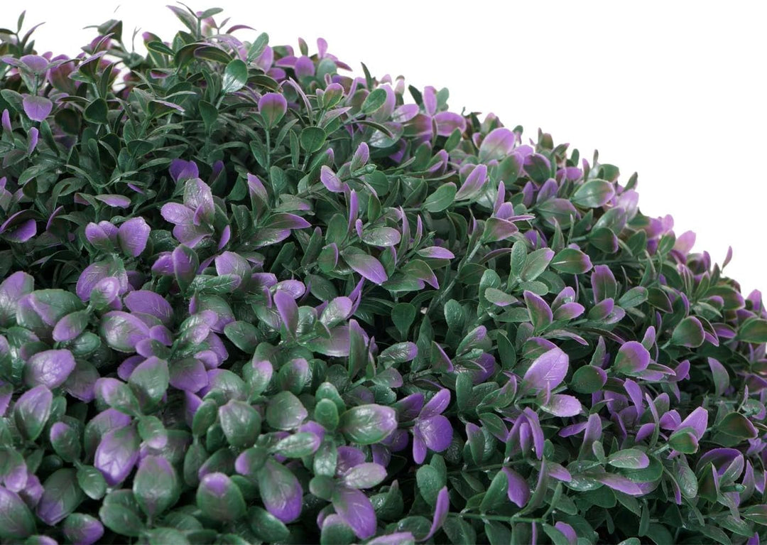 Mendler Künstlicher Busch HWC-L77, Buchskugel Dekopflanze Buchsbaumkugel Kunstpflanze Buxus, Outdoor