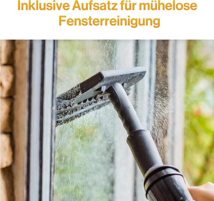 Iskra Dampfreiniger für alles, reinigt und desinfiziert, Dampfreiniger Boden, Handdampfreiniger mit