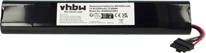 vhbw Akku kompatibel mit Neato Botvac D5+, D6, D303, D502, Connected, D3+, D4, D503, D301, D5, D3, D
