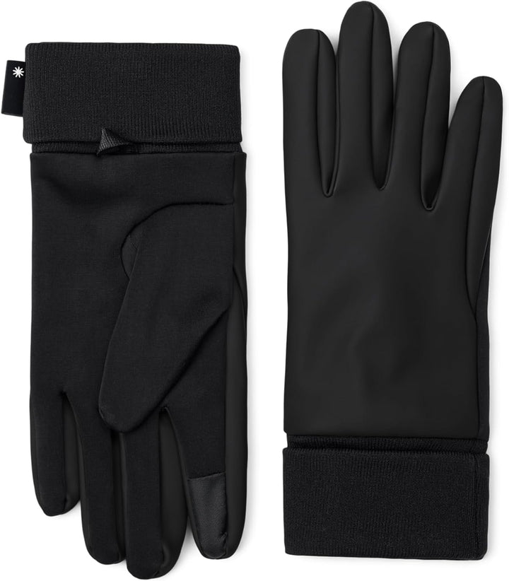 Rains Gloves for Men and Women - Insulated Waterproof Gloves with Touch Screen Finger S 01 Schwarz,
