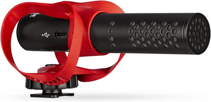 Rode Videomic Go II Helix Kamera/USB-Richtmikrofon mit keepdrum Boompole, Videomic Go II Helix + mk3
