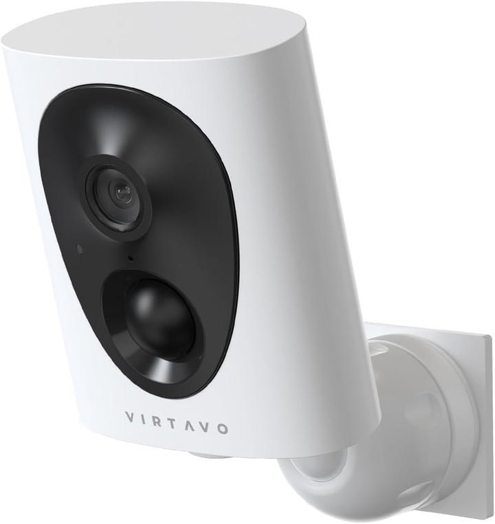 virtavo 2K Überwachungskamera Aussen Akku WLAN HD Kabellos Kamera, Nachtsicht WiFi Outdoor,aussen/in