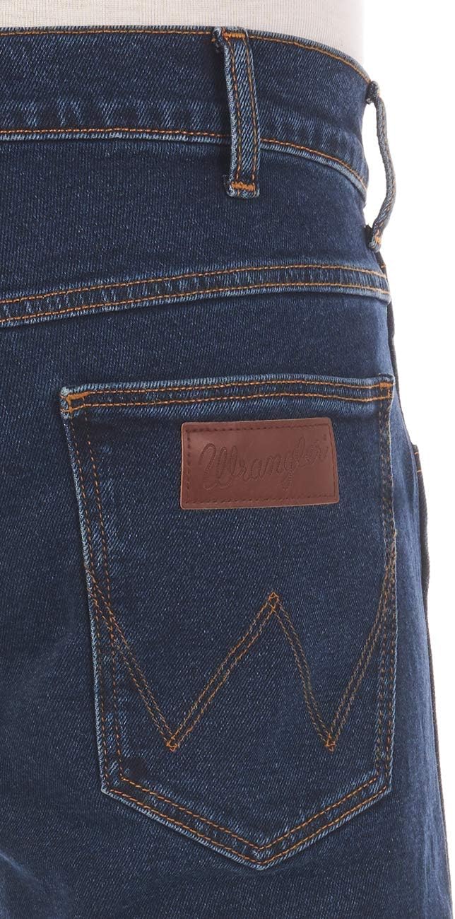Wrangler Herren Jeans Bootcut Jacksville Hose Jeanshose Männer Baumwolle Denim Stretch Schwarz Blau