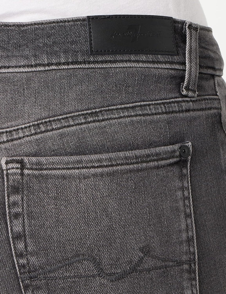 7 For All Mankind Damen Jeans 25 Schwarz, 25 Schwarz