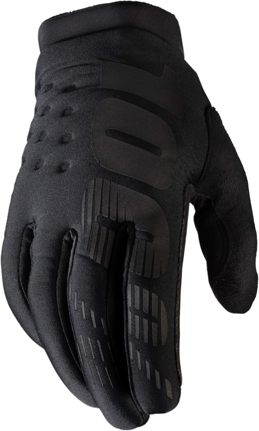 100% Kids Brisker Gloves Schwarz Grau M, Schwarz Grau M