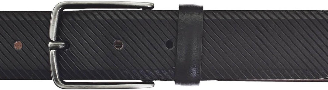 Vanzetti 35mm Leather Belt W80 Black - kürzbar