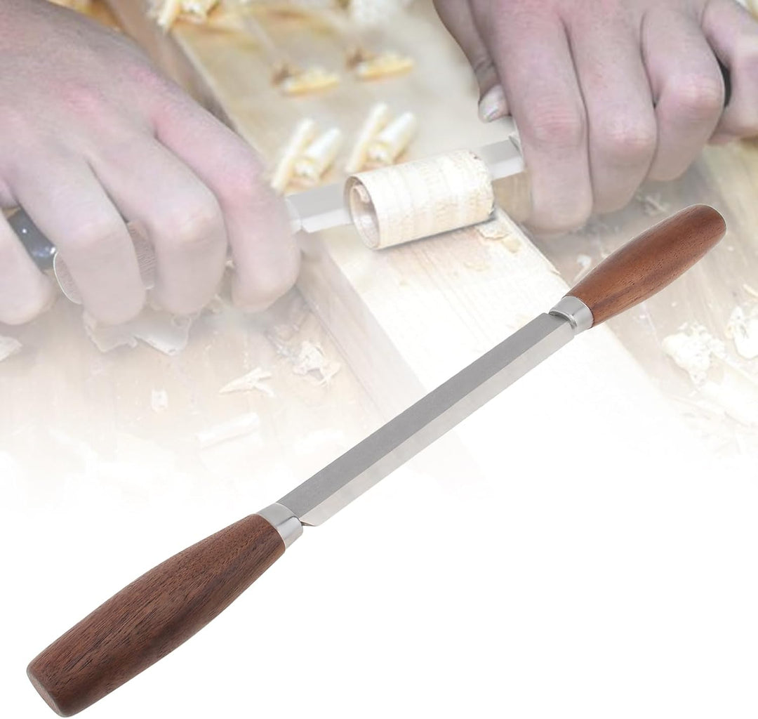 Omninmo Ziehmesser Holz Höhlenwerkzeug Holzbearbeitung Strainght Form Messer Hölzer Entrindungswerkz