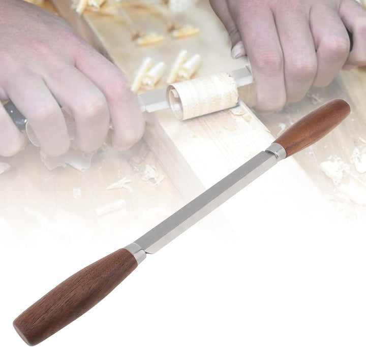 Omninmo Ziehmesser Holz Höhlenwerkzeug Holzbearbeitung Strainght Form Messer Hölzer Entrindungswerkz