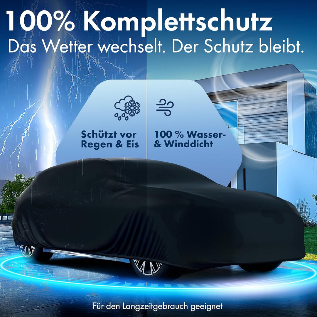 Walser Abdeckplane Auto All Weather, Abdeckplane wasserdicht, 100% wetterfeste Auto Abdeckplane, Aut