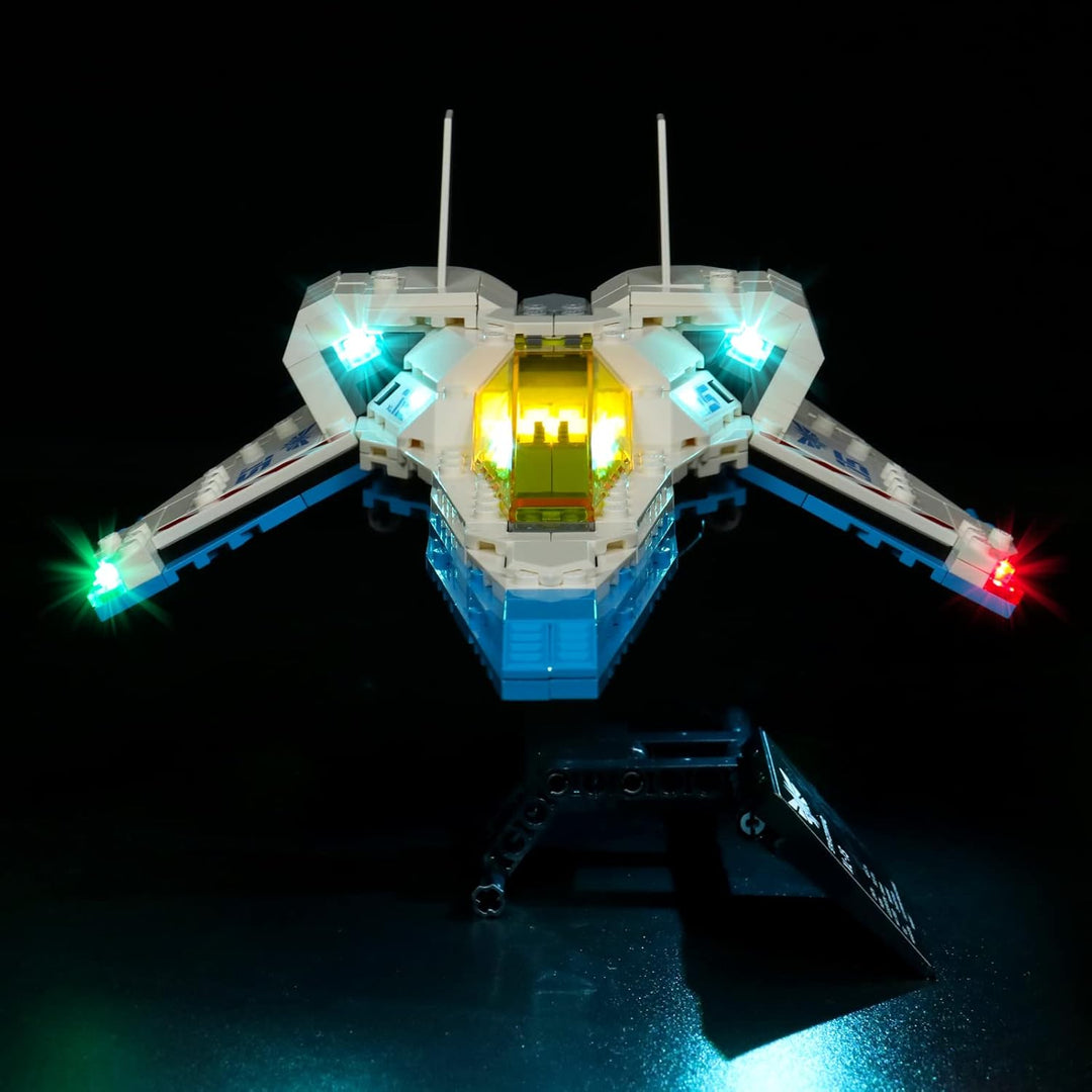 LocoLee Led Licht Set Kompatibel mit LEGO Lightyear XL-15 Sternjäger, Led Beleuchtungs Set Compatibl