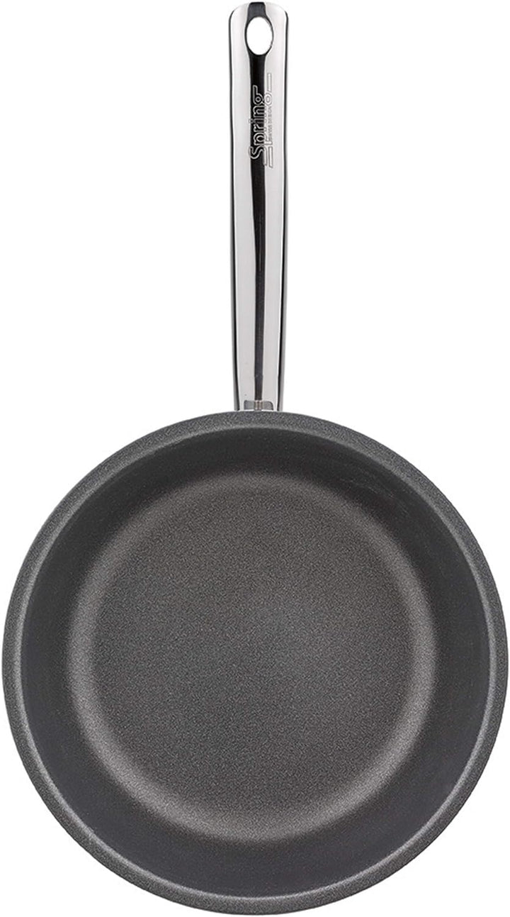 Spring Vulcano Classic Sauteuse 20 cm, 5-Lagen-Mehrschichtmaterial, Antihaftbeschichtung, Wiederbesc