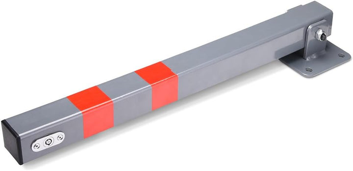 Deuba Parkpfosten Parkplatzsperre 3 Schlüssel Sperrpfosten klappbar Stahl Robust Standfuss Stabil Pa