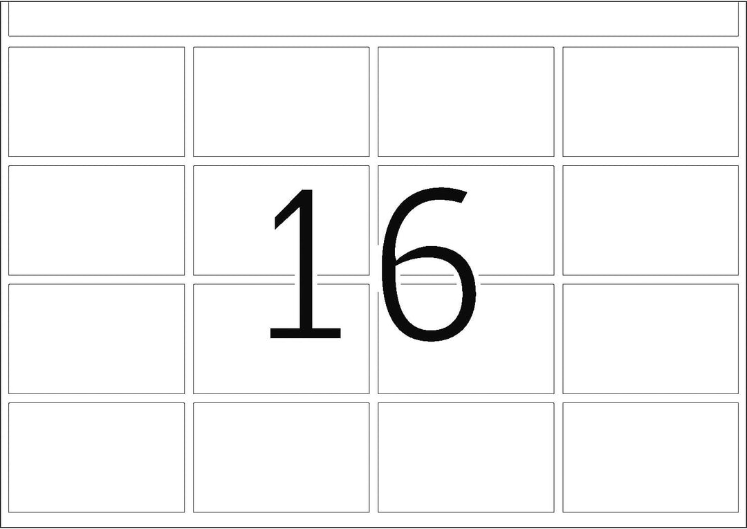 HERMA 2930 Haftetiketten für Druckmaschinen, 25 x 40 mm, Blattformat 168 x 120 mm, DP1, 5000 Aufkleb