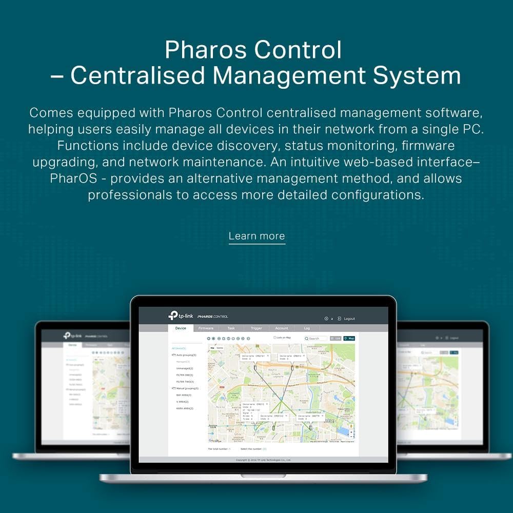 TP-Link Pharos Serie CPE710 Outdoor WLAN Access Point (für professionelle Anwender, 867 Mbit/s auf 5