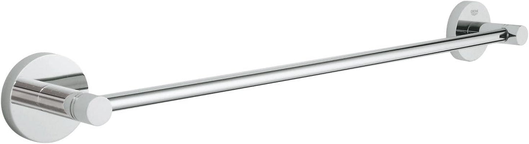 GROHE Essentials - Handtuchhalter (verdeckte Befestigung, geeignet zum Bohren, 450 mm), chrom, 40688