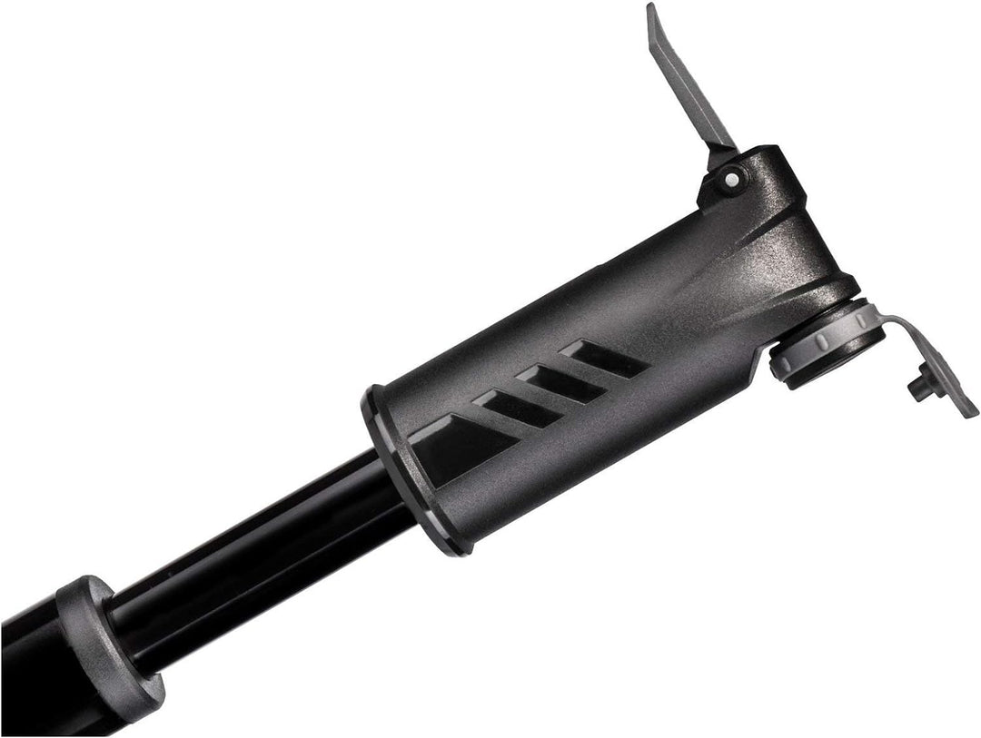 TOPEAK Handpumpe Mountain TT Twin Turbo, Schwarz, TMTT-1