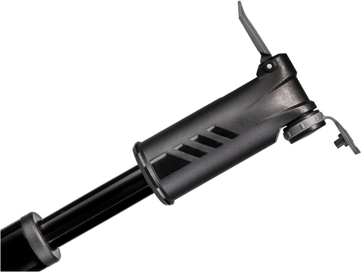 TOPEAK Handpumpe Mountain TT Twin Turbo, Schwarz, TMTT-1