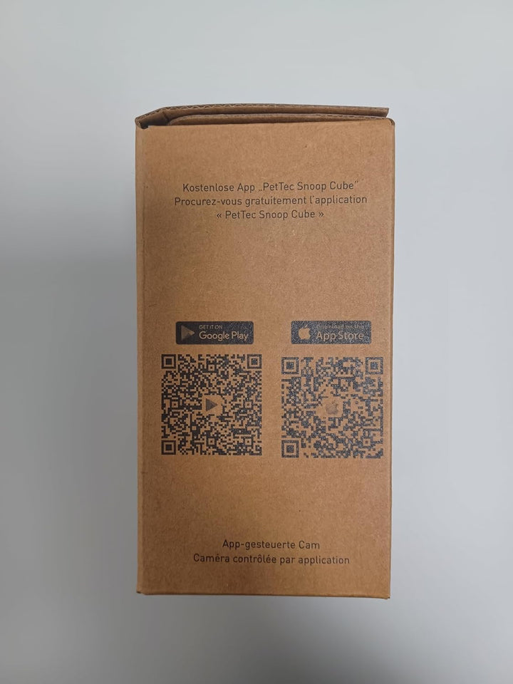 PetTec Cam Lite 2er Set | Überwachungskamera für Haustiere mit App, Bewegungsmelder & Handyübertragu