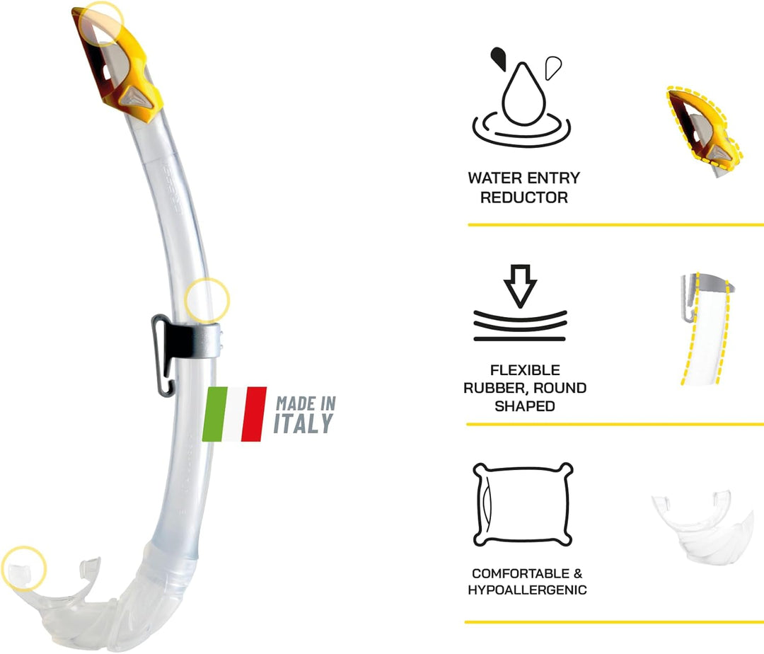 Cressi Onda - Onda Schnorchelmaske oder Schnorchelset Onda Maske und Schnorchel Mexico, Einheitsgrös