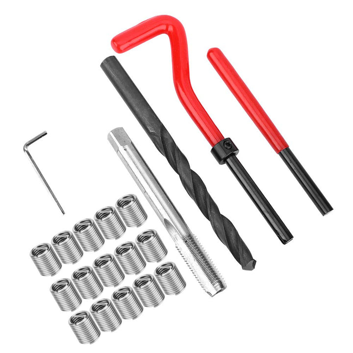 20 Stücke Metrisch M9x1,25mm Gewinde Reparatur Einsatz Kit, Edelstahl Gewinde Reparatur Zubehör Sort
