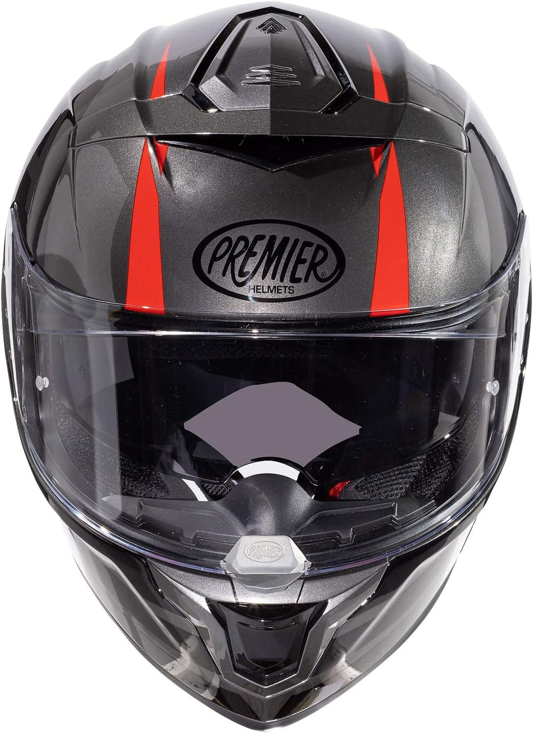 Premier Helm Devil GT 17,GRAU/SCHWARZ/ROT,M