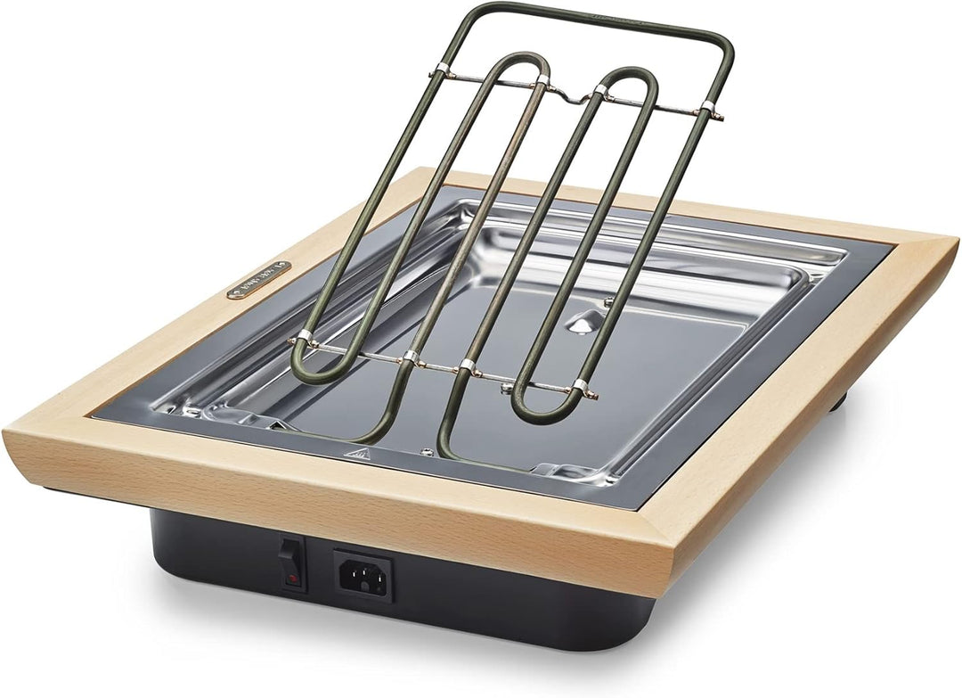 Grill Pierre® Deluxe Holzrahmen hell +