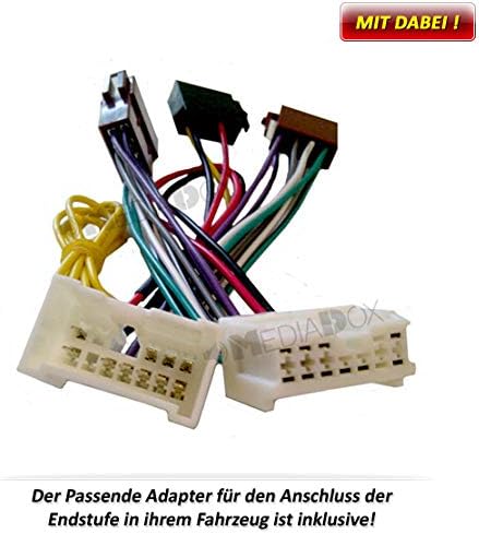 Ground Zero GZCS A-4.80 Auto/KFZ Plug & Play Upgrade Verstärker/Endstufe kompatibel mit Dacia - II -