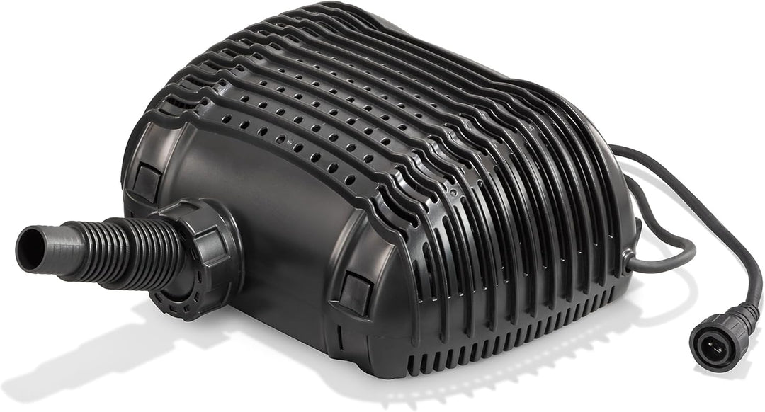 Solar Ersatzpumpe Lugano 12-18V DC max. 5000 l/h Förderleistung Bachlauf Teichpumpe Gartenteich 1017