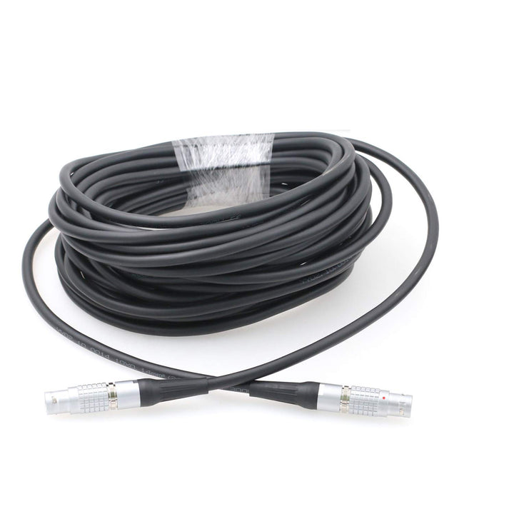 HangTon Stecker 10 Pin auf 10 Pin Stromkabel für DJI Ronin 2 Gimbal DC In, für TB50 Akku (10 Meter),