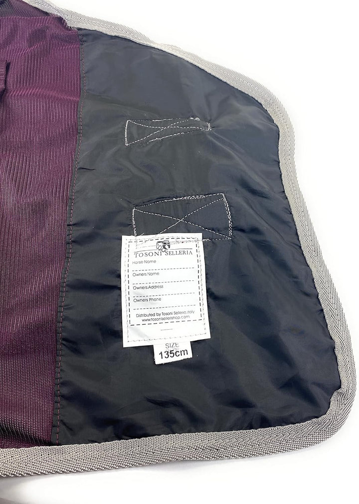 Horses, Fliegendecke Nemesis aus Netzmaterial, Hervorragend Verarbeitete Decke, Nützlich zum Schutz