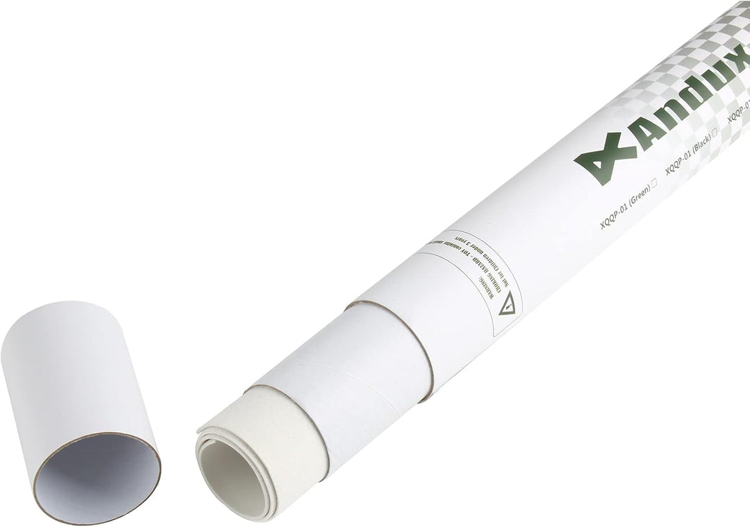 Andux Schachspiel Rollbares Schachbrett XQQP-01 (Grün, 33x33cm) Grün, 33 * 33cm, Grün, 33 * 33c