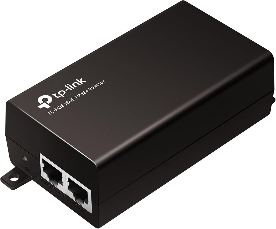 TP-Link TL-POE160S PoE+ Injektor (2 Gigabit-Ports, kompatibel mit 802.3af /at, Gesamtleistung mit bi