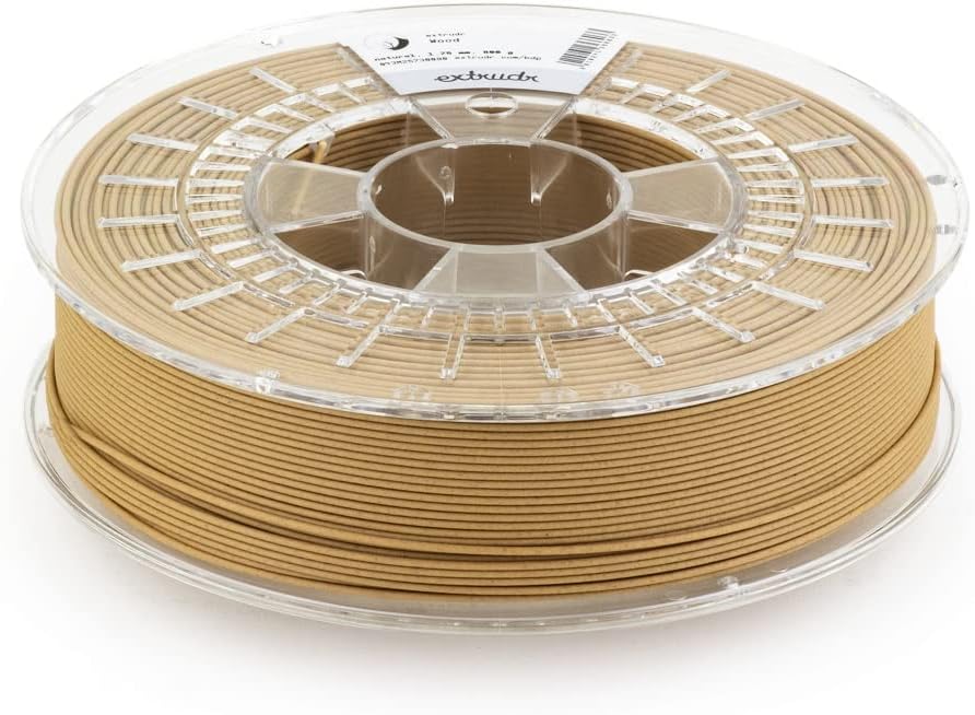 extrudr® BDP ø1.75mm (0.8kg) 'WOOD / HOLZ / FICHTE natur' - Filament auf Holzbasis! Biologisch volls