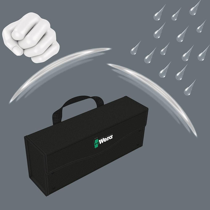 Wera 2go 3 Werkzeug-Box, 130 x 325 x 80 mm, 1 Stück, 05004352001 Single, Single
