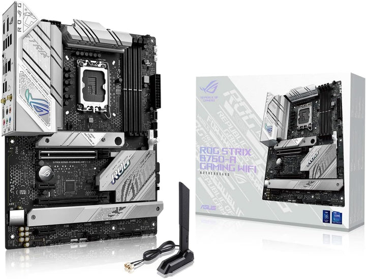ASUS ROG STRIX B760-A GAMING WIFI Mainboard Sockel Intel LGA 1700 (Intel B760, ATX, DDR5 Speicher, P