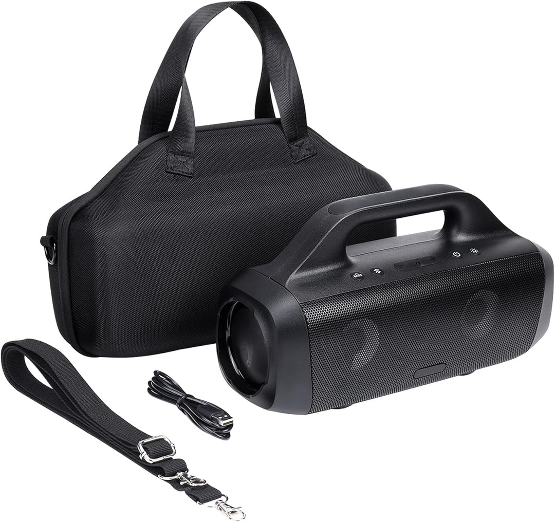 co2CREA case Hart Reise schutzhülle Etui Tasche für Anker Soundcore Motion Boom Bluetooth Lautsprech