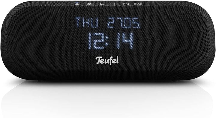 Teufel Radio ONE HiFi-Wecker - Bluetooth Lautsprecher mit DAB+/FM-Radio, Weck-Funktionen, Sleeptimer