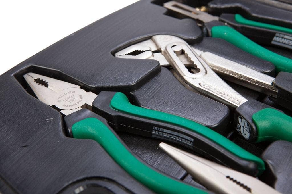 Mannesmann 5-tlg. Zangensatz im Tragekoffer, M10996