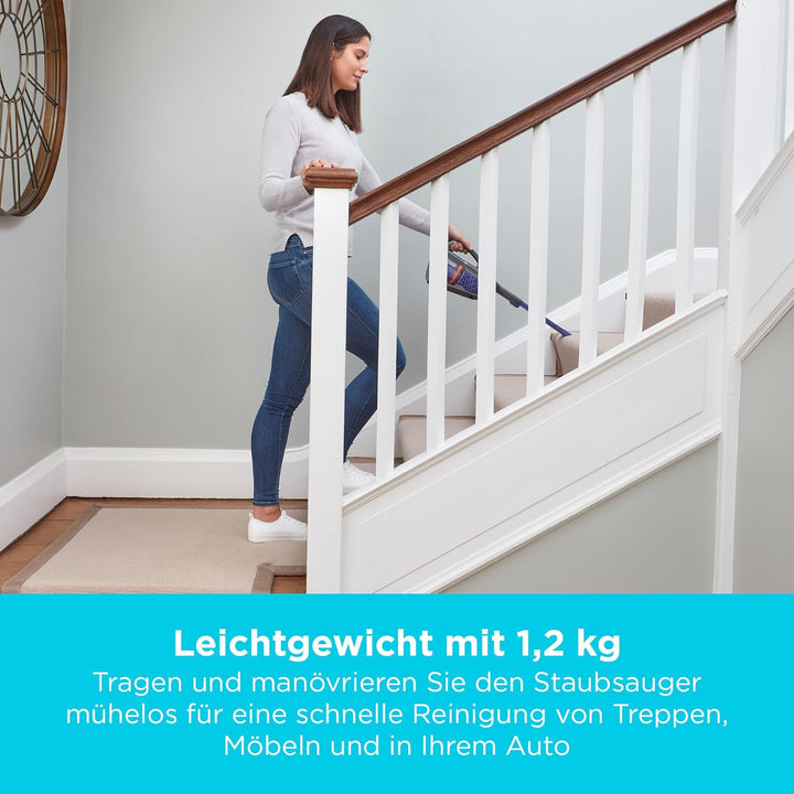 Black+Decker 36 Wh / 18 V Akku-Handstaubsauger Dustbuster Pet mit smart tech (mit Cyclonic Action, i