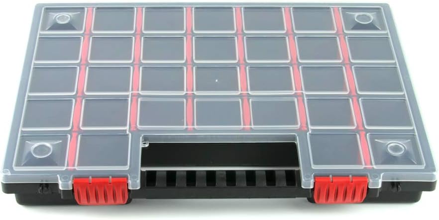 10er Set Sortierbox NORS16 Werkzeug-Organizer Sortimentskasten Kleinteilemagazin Ergonomischer Griff