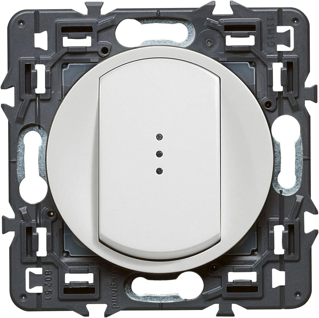 Legrand Céliane Taster beleuchtet, weiss, 099506, 230 voltsV, Weiss