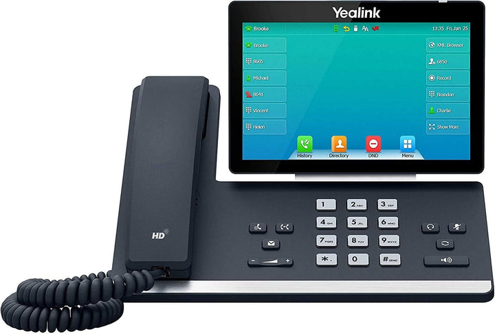 Yealink IP Telefon SIP-T57W VoIP-Telefon, schwarz SIP-T57W Single