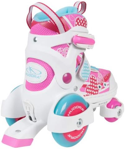 HUDORA Rollschuh My First Quad in versch. Grössen & Farben - hochwertige Rollschuhe für Kinder bis 2