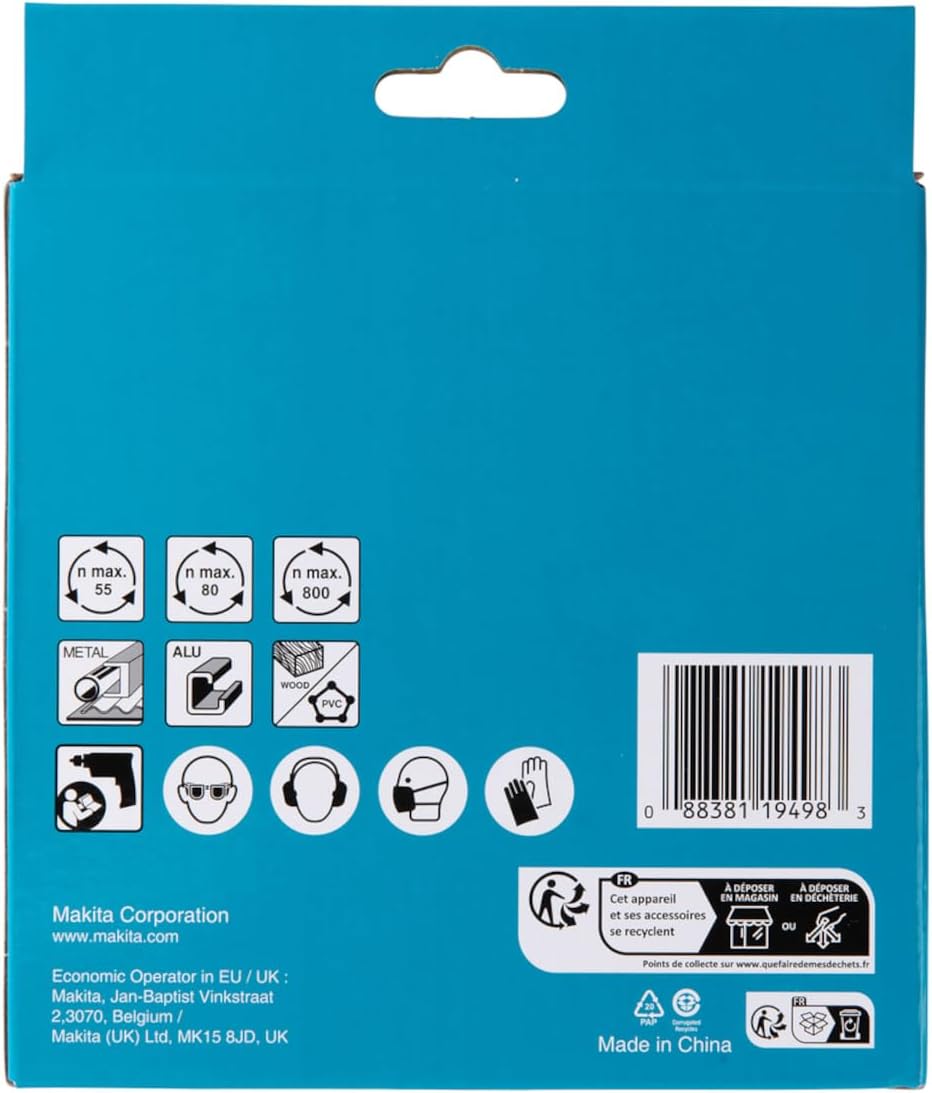 Makita D-17158 Bi-Metall Lochbohrer, 127 mm , 1 Stück