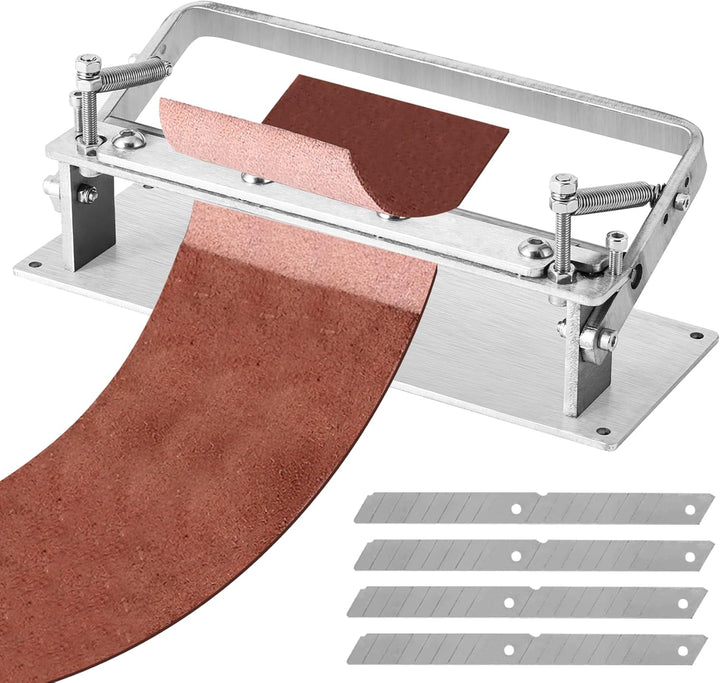 MXBAOHENG Lederausdünnungsmaschine Manuelle Lederschälmaschine Spaltmaschine Schälmaschine mit maxim