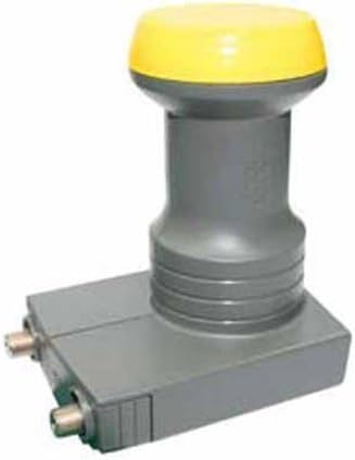 HUMAX LNB 151 – Low Noise Block Konverter abaisseurs Frequenz-(LNB) (4 cm, schwarz, gelb)